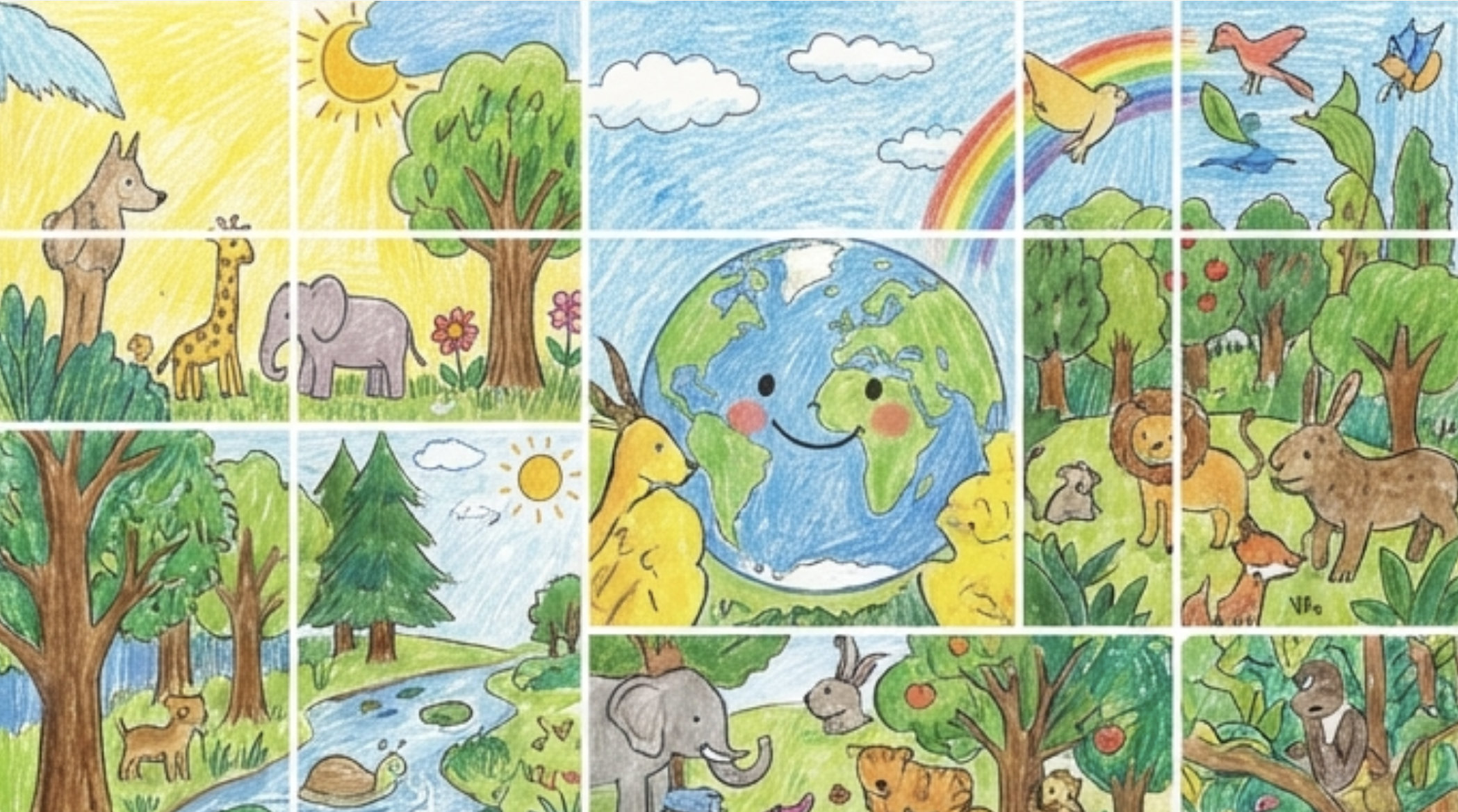 미술관에 전시된 나의 그림